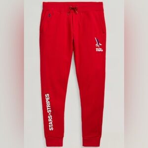 Polo Ralph Lauren New Stars&Stripes Red Yacht Joggers/Sweatpants. Men’s size XXL
